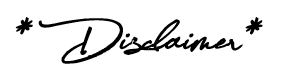Disclaimer